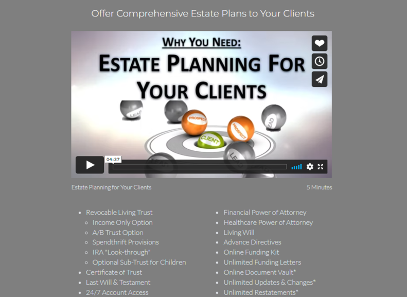 Irrevocable Life Insurance Burial Trust - Estate Planning For Your Clients